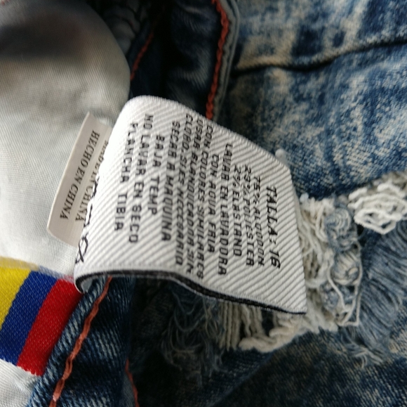 💕Distressed Girls 🧑 Shorts 🆒American Quality Denim - Picture 9 of 11